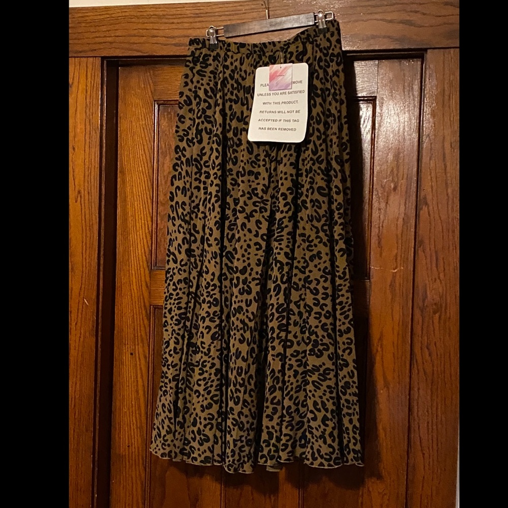 Cheetah skirt